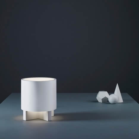 Lampa stołowa Martello - kolor biały - 1395001