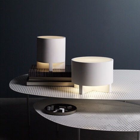 Lampa stołowa Martello - kolor biały - 1395001