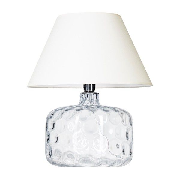Lampa stołowa Paris - kolor ecru, transparentny - L002011211