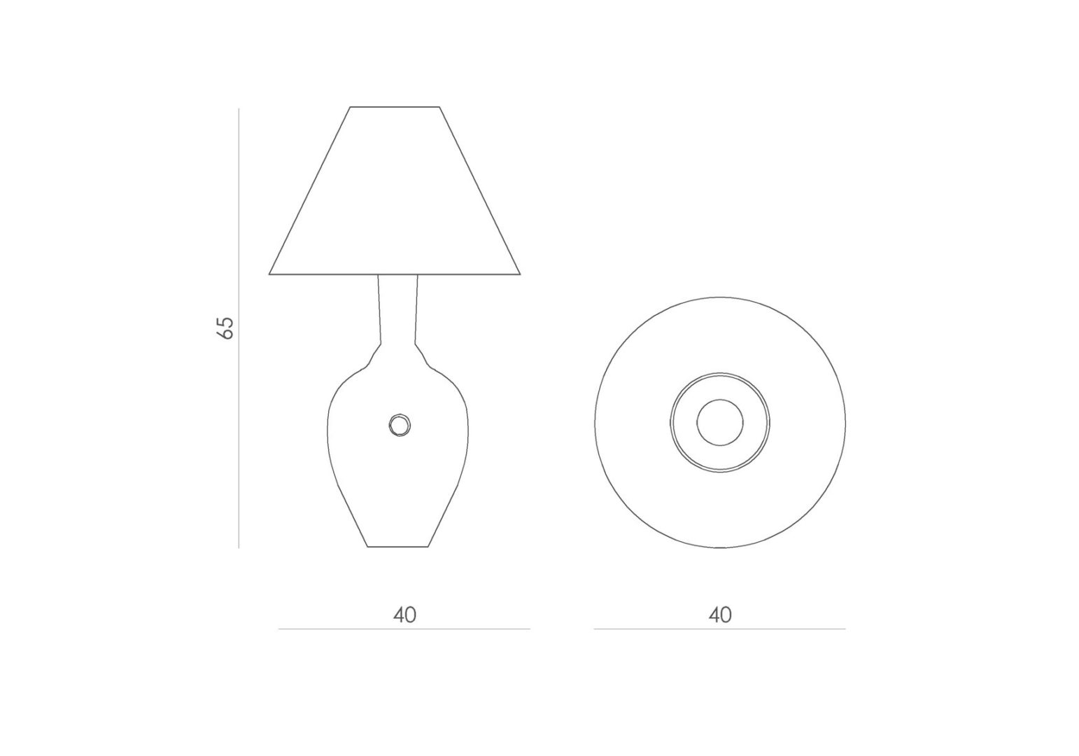 Lampa stołowa Rafaello - LGH0074