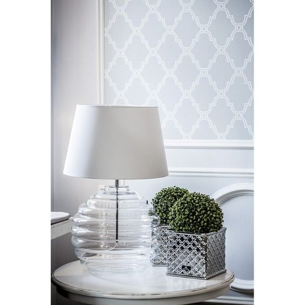 Lampa stołowa Saint Tropez - kolor biały, Czarny - L215922229