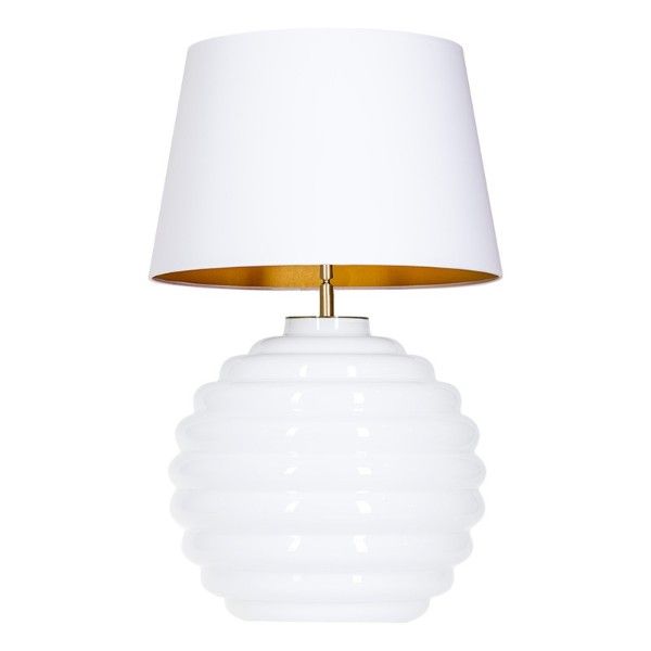Lampa stołowa Saint Tropez - kolor biały, złoty - L215922251