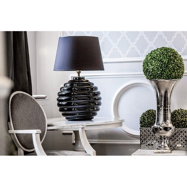 Lampa stołowa Saint Tropez - kolor Czarny - L215222229
