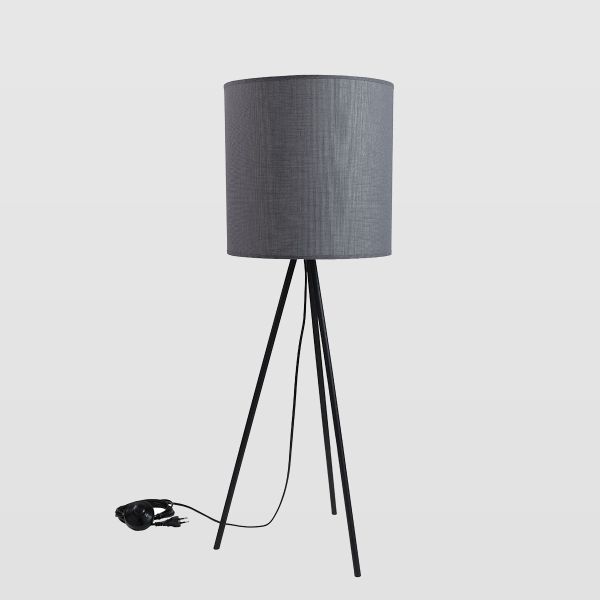 Lampa stołowa Simple - kolor Szary - LGH0512