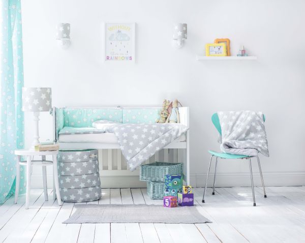 Lampa stołowa Stars - kolor Szary - STARS GREY TB