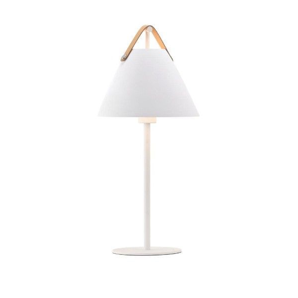 Lampa stołowa Strap - kolor biały - 46205001