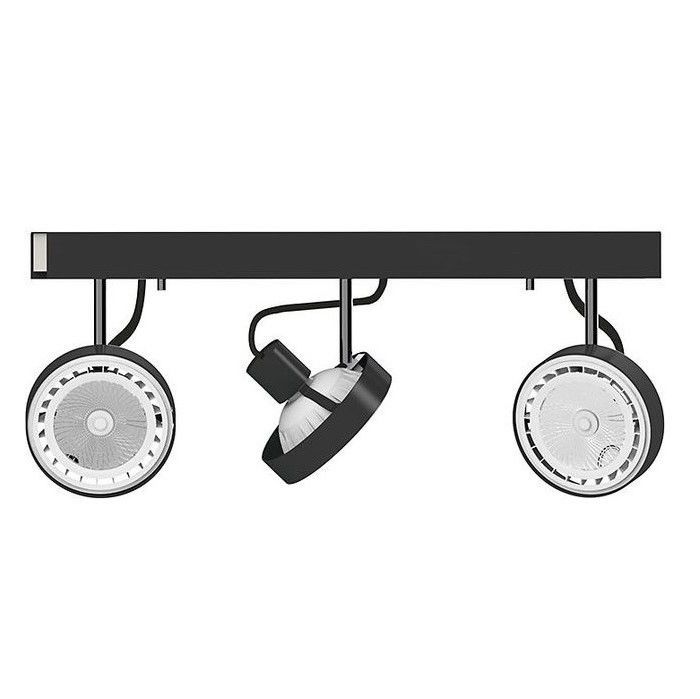 Lampa sufitowa Cross - kolor Czarny - 9596