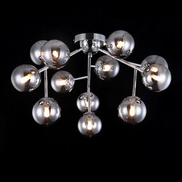 Lampa sufitowa Dallas - kolor Szary - MOD545PL-12CH