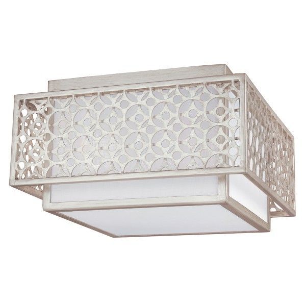 Lampa sufitowa Kenney - kolor biały, srebrny - FE/KENNEY/F