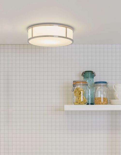 Lampa sufitowa Mashiko - kolor biały, srebrny - 1121017