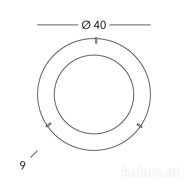Lampa sufitowa Serena - kolor biały, srebrny - 0365.U13.5