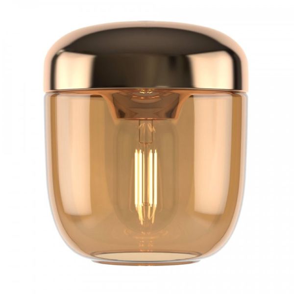 Lampa wisząca Acorn  - kolor beżowy, mosiądz, złoty - 2215