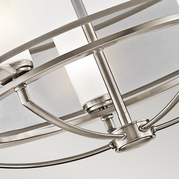 Lampa wisząca Astoria - kolor srebrny - KL/SALDANA5