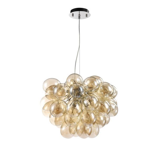 Idealna do salonu szklana lampa Balbo