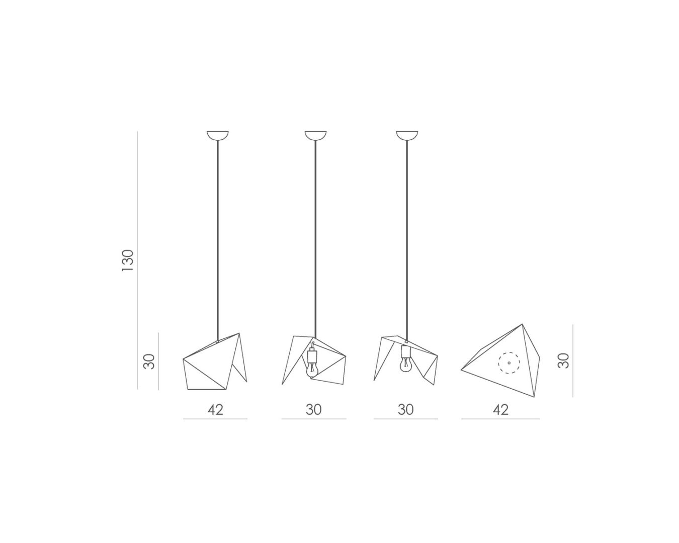 Lampa wisząca BIRD II - LGH0310