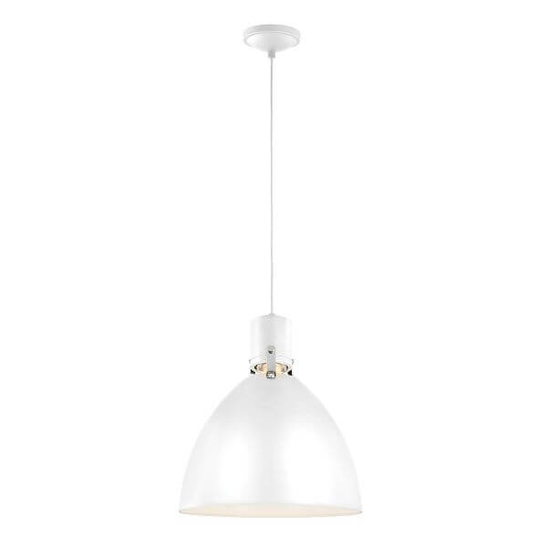 Lampa wisząca Brynne - kolor biały - FE/BRYNNE/P FWH