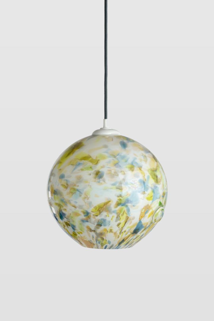 Lampa wisząca Cętki - kolor biały, żółty, Niebieski, Zielony - LGH0570