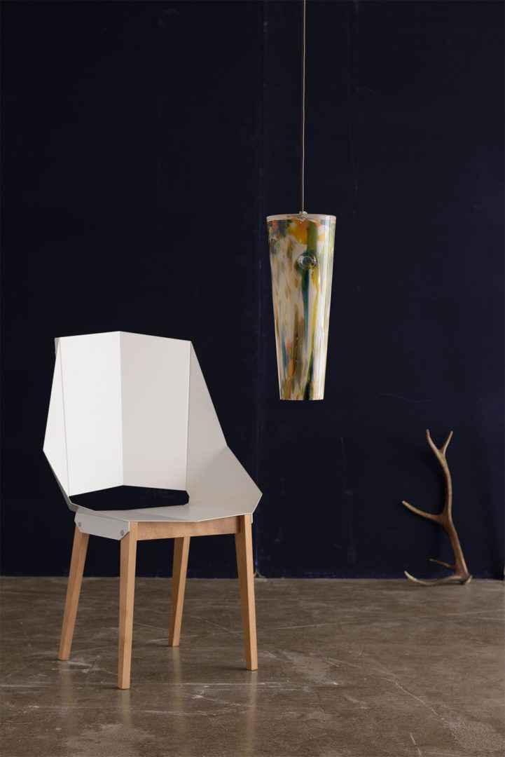 Lampa wisząca Cętki - kolor żółty, Niebieski, Zielony - LGH0573