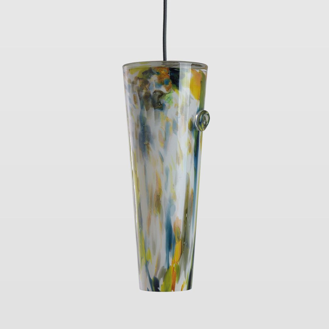 Lampa wisząca Cętki - kolor żółty, Niebieski, Zielony - LGH0573