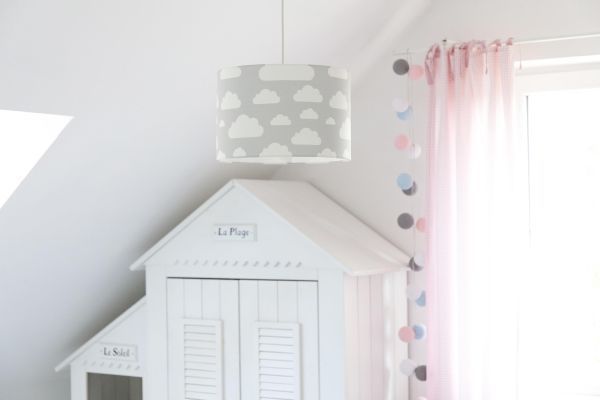 Lampa wisząca Chmurki - kolor Szary - CHMURKI GREY PENDANT