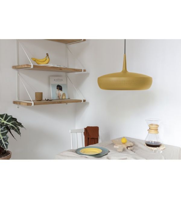 Lampa wisząca Clava Dine Ochre - kolor żółty - 2302