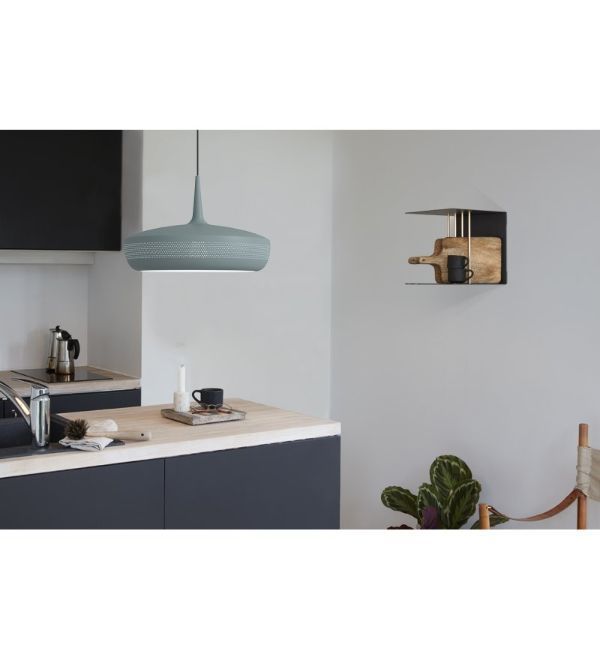 Lampa wisząca Clava Dine Slate - kolor Niebieski, Szary - 2304