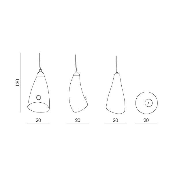 Lampa wisząca Color - LGH0260