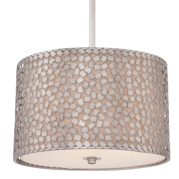 Lampa wisząca Confetti - kolor srebrny - QZ/CONFETTI/P/M