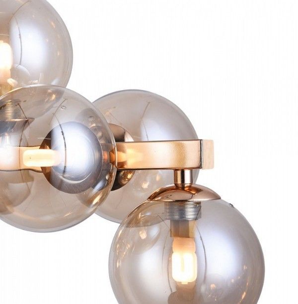Lampa wisząca Dallas - kolor beżowy, złoty - MOD547PL-25G