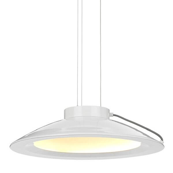 Lampa wisząca Europa - kolor biały - EUROPA/P/C