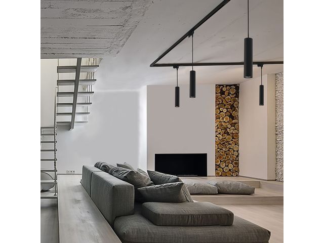 Lampa wisząca Eye - kolor Czarny - 9338