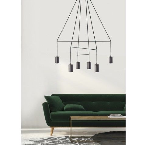 Lampa wisząca Imbria - kolor Czarny - 9675