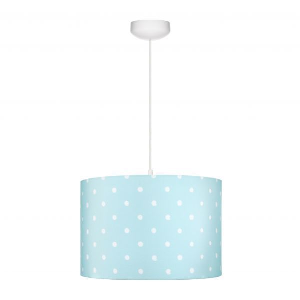 Lampa wisząca Lovely Dots - kolor Niebieski - LOVELY DOTS MINT PENDANT