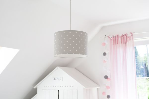 Lampa wisząca Lovely Dots - kolor Szary - LOVELY DOTS GREY PENDANT