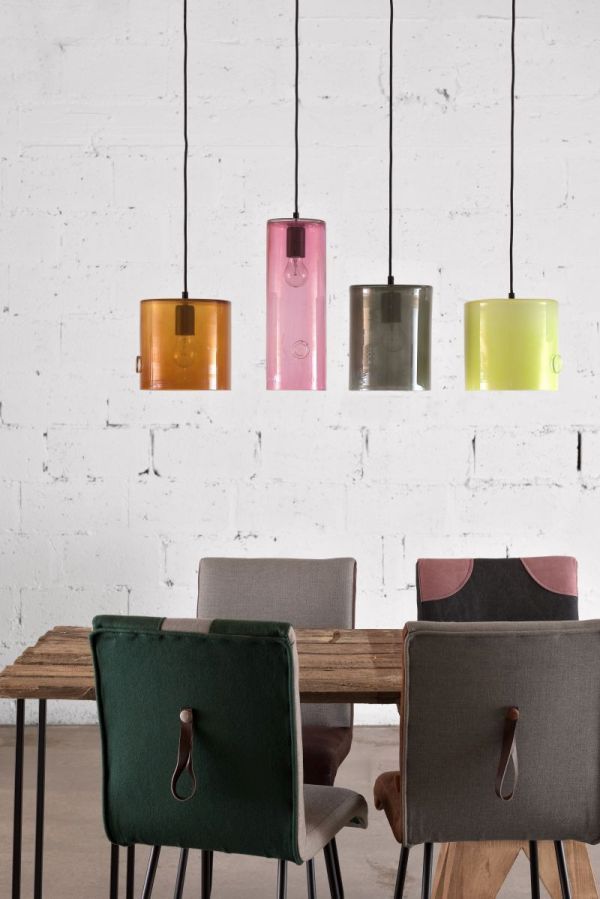 Lampa wisząca Neo - kolor transparentny, Szary - LGH0413