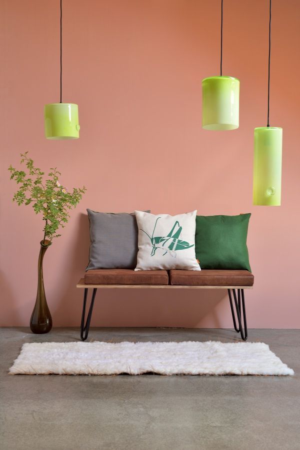 Lampa wisząca Neo - kolor transparentny, żółty - LGH0401