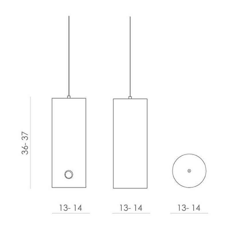 Lampa wisząca Neo - kolor transparentny, żółty - LGH0401