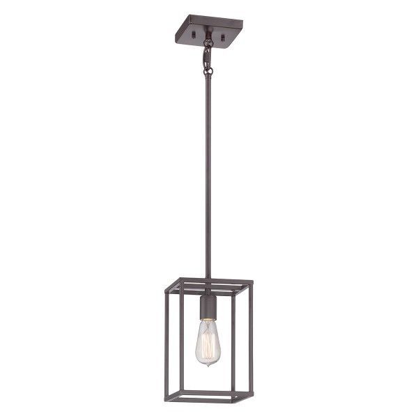 Lampa wisząca New Harbor - kolor brązowy - QZ/NEWHARBOR/P