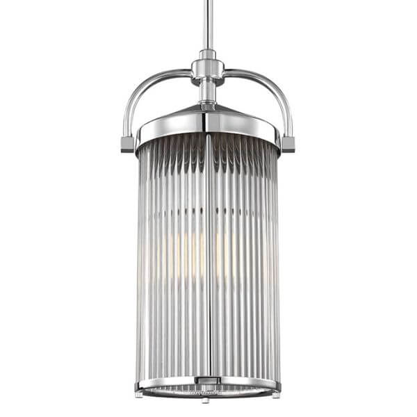 Lampa wisząca Paulson - kolor srebrny, transparentny - FE/PAULSON/3P