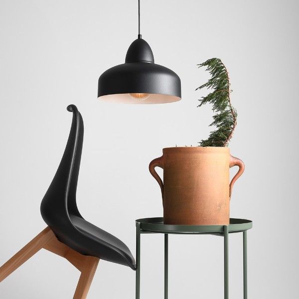 Lampa wisząca Poppo - kolor Czarny - 946G1