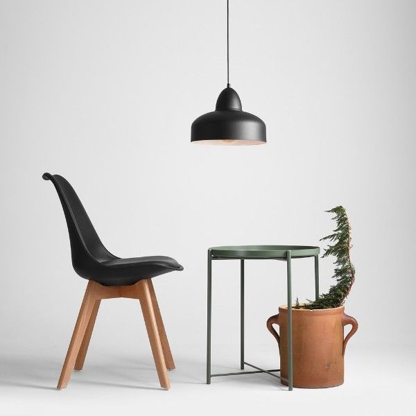 Lampa wisząca Poppo - kolor Czarny - 946G1