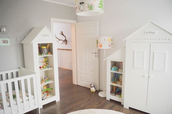 Lampa wisząca Przyjaciele z lasu - kolor biały - PRZYJACIELE Z LASU PENDANT