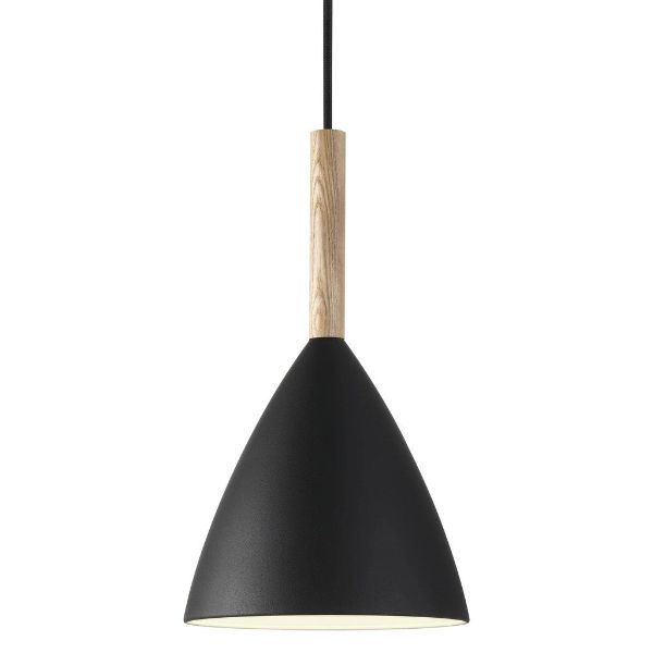 Lampa wisząca Pure - kolor Czarny - 43293003