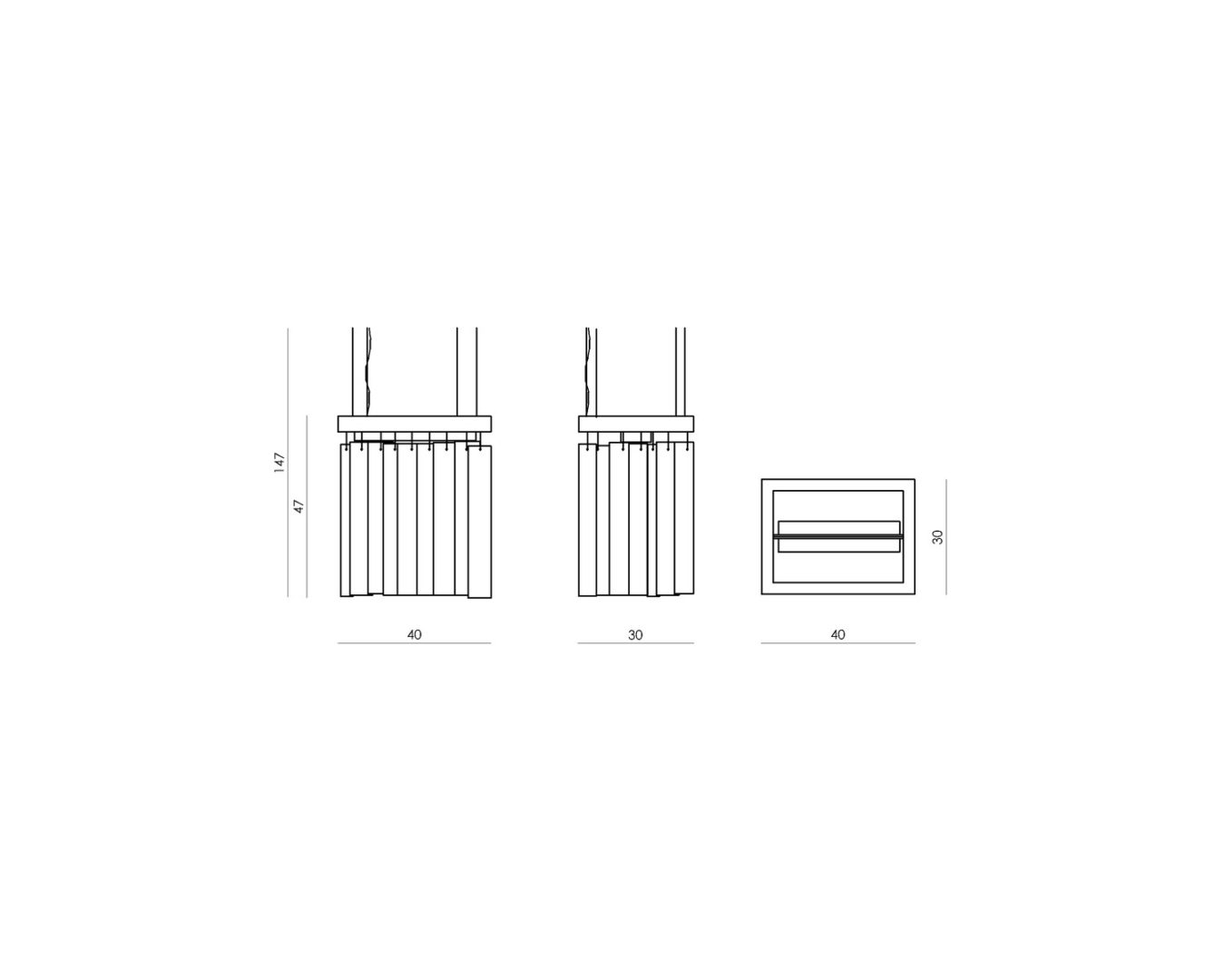 Lampa wisząca Rain - LGH0602