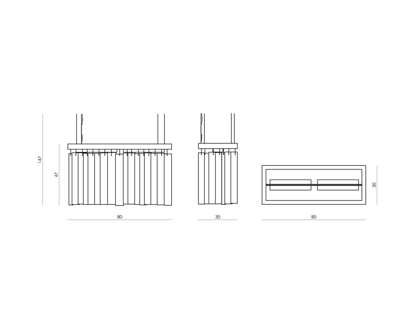 Lampa wisząca Rain - LGH0603