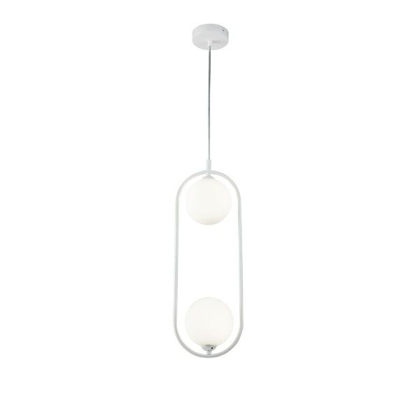 Lampa wisząca Ring - kolor biały - MOD013PL-02W