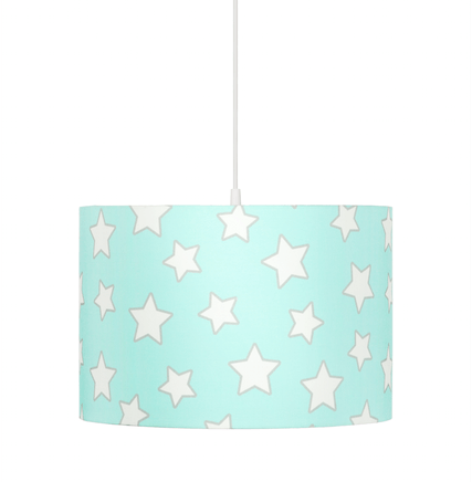 Lampa wisząca Stars - kolor Niebieski, Zielony - STARS MINT PENDANT