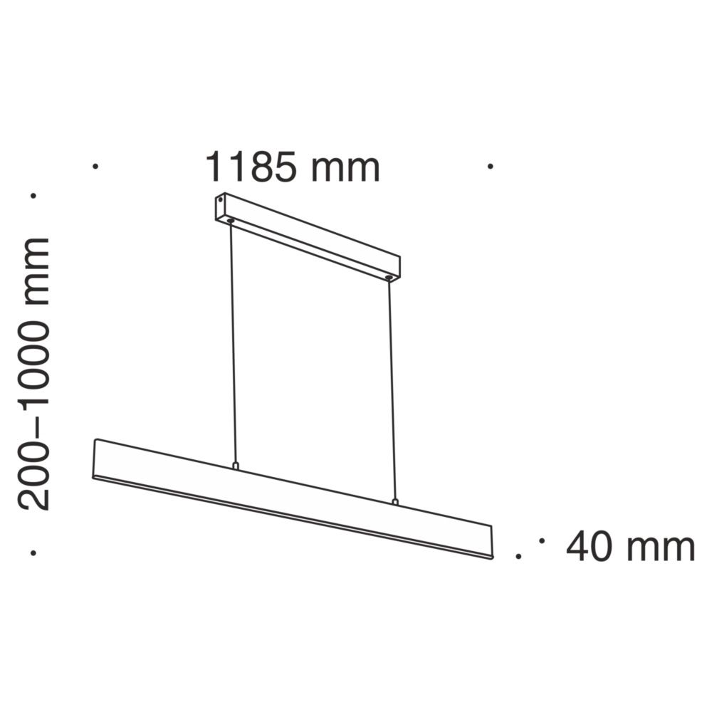 Lampa wisząca Step - kolor biały - P010PL-L30W