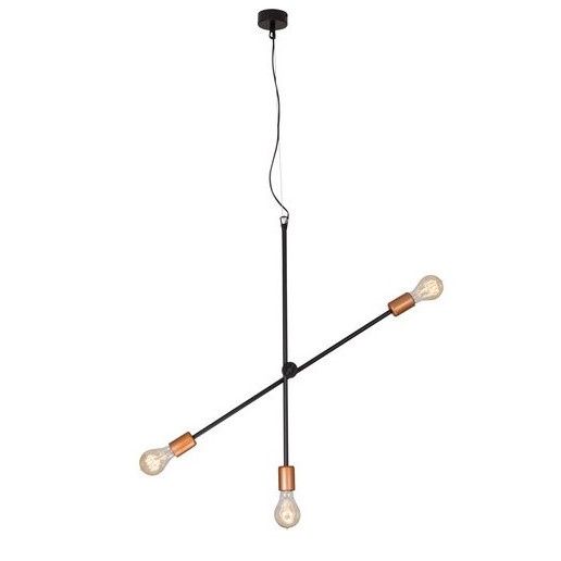 lumigo lampa wiszaca sticks kolor miedz czarny 6268 1