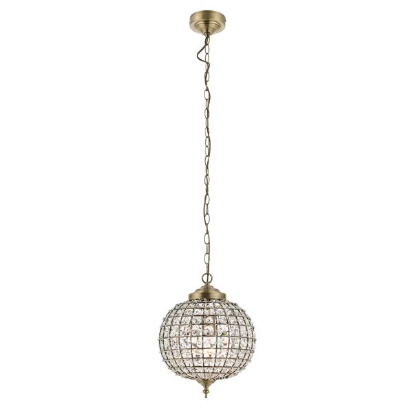 Lampa wisząca Tanaro - kolor złoty - EH-TANARO-AB